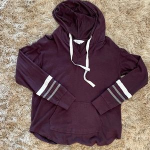 Market & Spruce Lightweight Hoodie, Purple, M, EUC